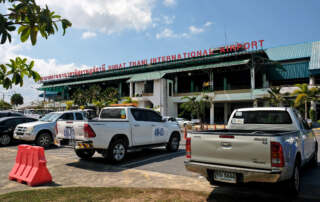 Surat Thani airport - the closest airport to Khao Sok