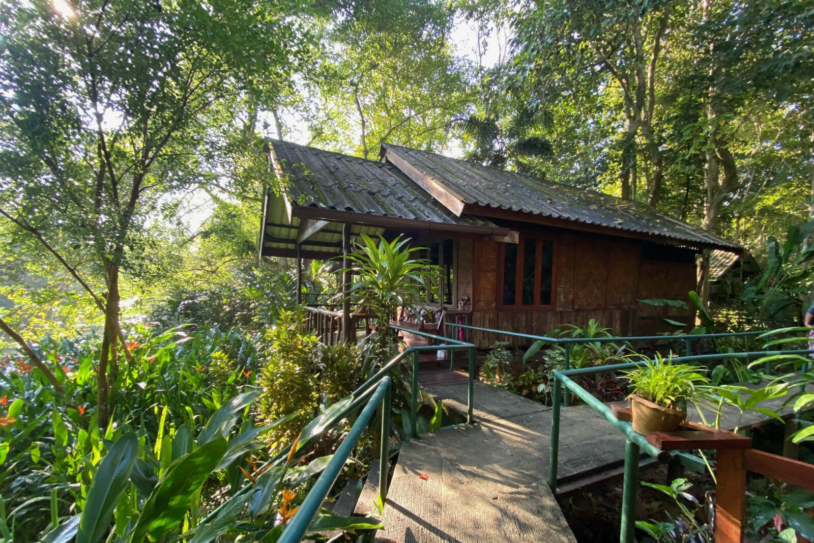 Jungle bungalow available to book at Khao Sok Riverside Cottages